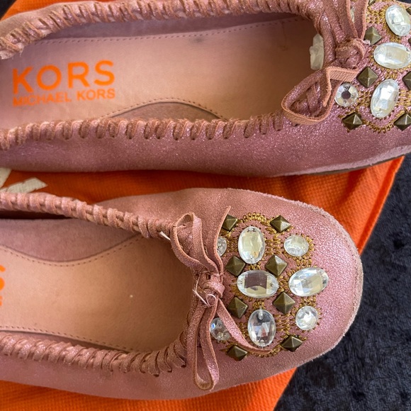 Kors Michael Kors pink slip on shoes - Picture 6 of 8
